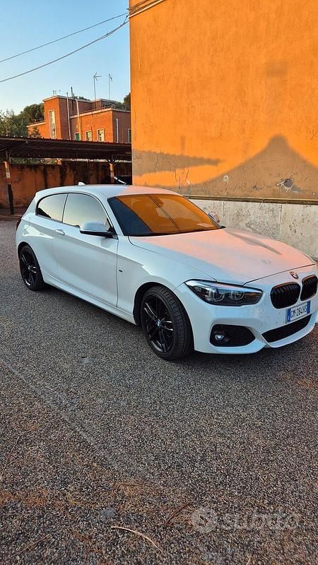 Usata BMW 118 M Sport 150 CV (110 kW) 2018 Bianco Utilitaria