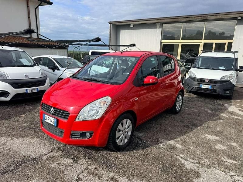 Usata Suzuki Splash GLS 65 CV (47 kW) 2009 Rosso Utilitaria