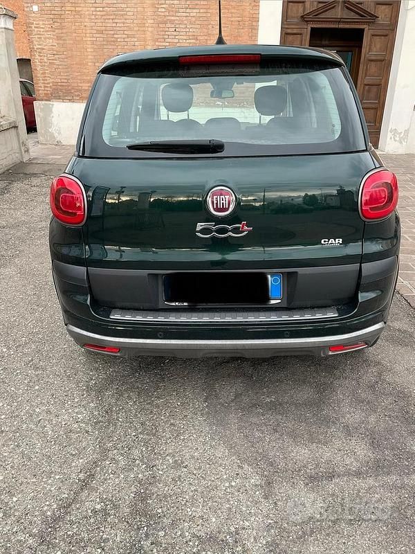 Usata Fiat 500L Cross 95 CV (69 kW) 2020 Verde Monovolume