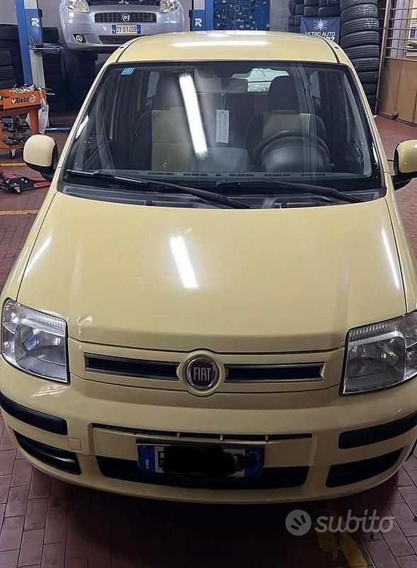 Usata Fiat Panda Dynamic 60 CV (44 kW) 2010 Giallo Utilitaria