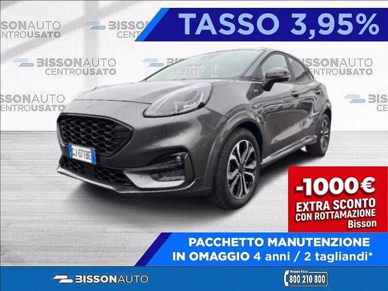 Usata Ford Puma ST-Line 125 CV (91 kW) 2022 Grigio scuro met SUV