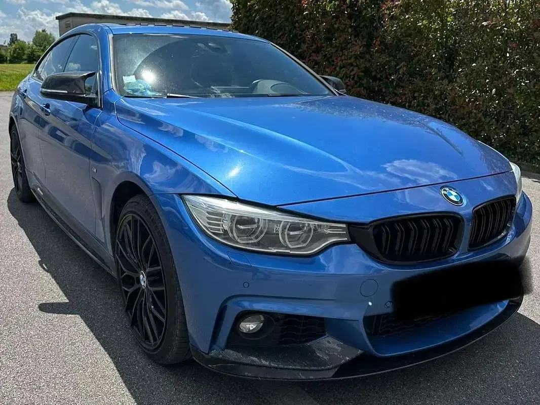 Usata BMW 435 Gran Coupé M Sport 313 CV (230 kW) 2015 Blu/azzurro Coupé