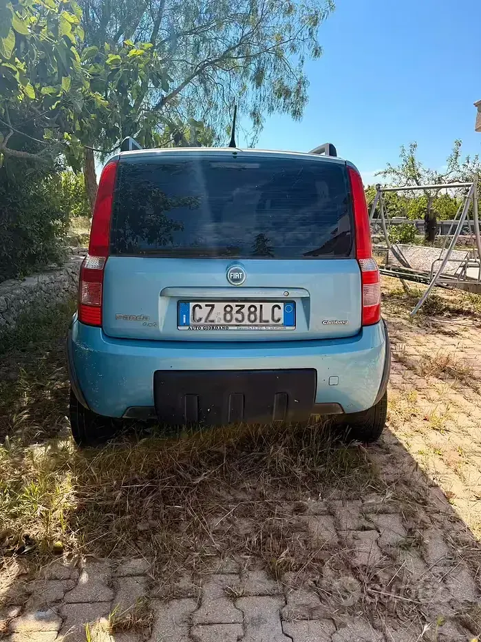 Usata Fiat Panda 4x4 60 CV (44 kW) 2005 Bluazzurro Utilitaria