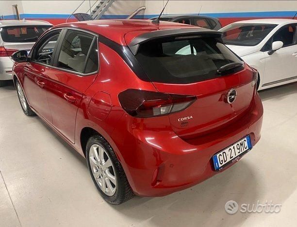Usata Opel Corsa 75 CV (55 kW) 2021 Rosso Utilitaria
