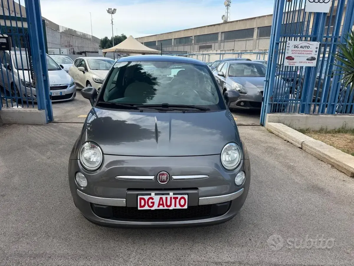 Usata Fiat 500 Lounge 69 CV (50 kW) 2013 Grigio Berlina