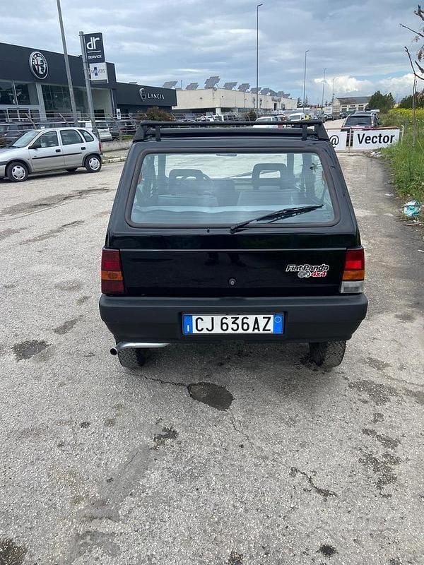 Usata Fiat Panda 1988 Nero Utilitaria