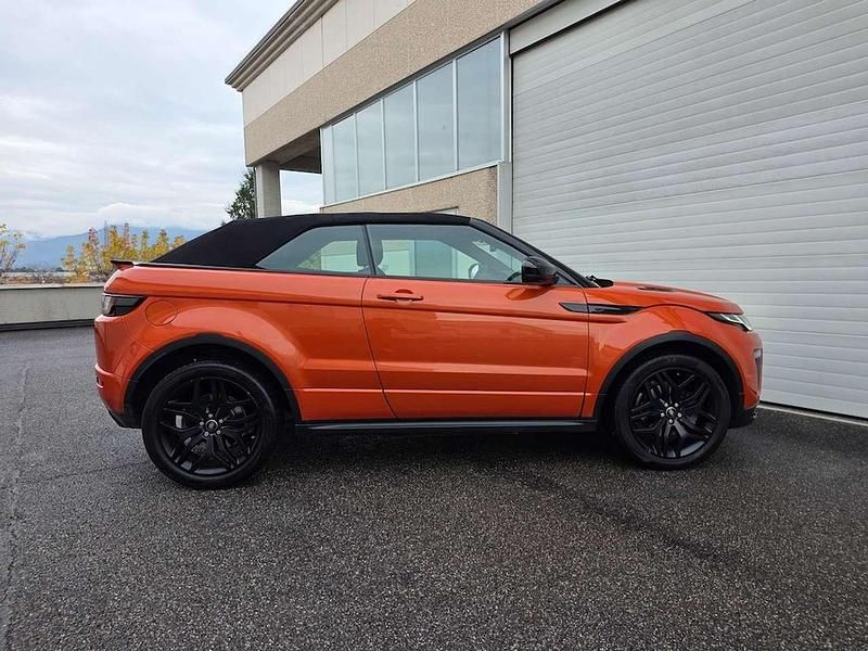 Usata Land Rover Range Rover evoque HSE Dynamic 179 CV (131 kW) 2016 Arancione Cabrio