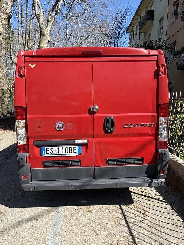 Usata Fiat Ducato 116 CV (85 kW) 2013 Rosso Furgone