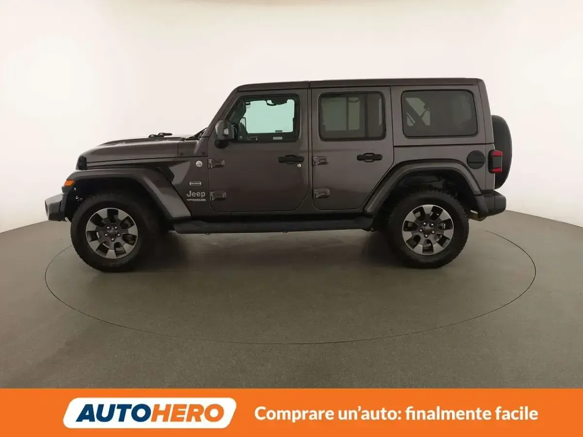 Usata Jeep Wrangler Sahara 200 CV (147 kW) 2018 Grigio SUV