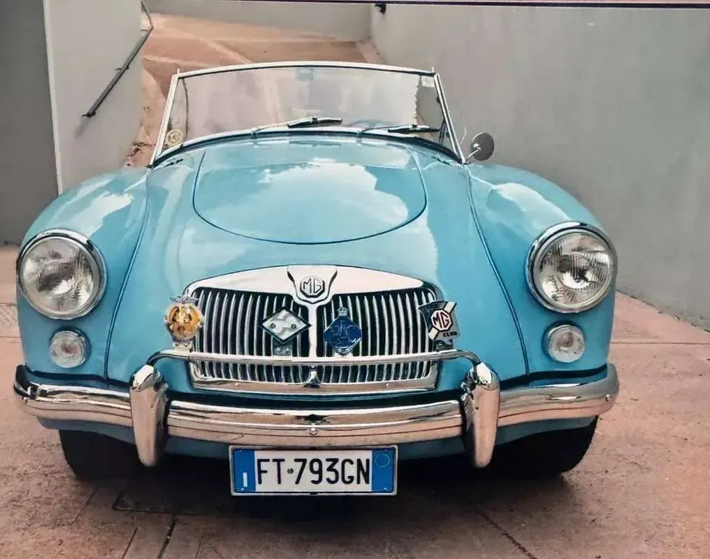 Usata MG MGA 79 CV (58 kW) 1961 Blu/azzurro Cabrio