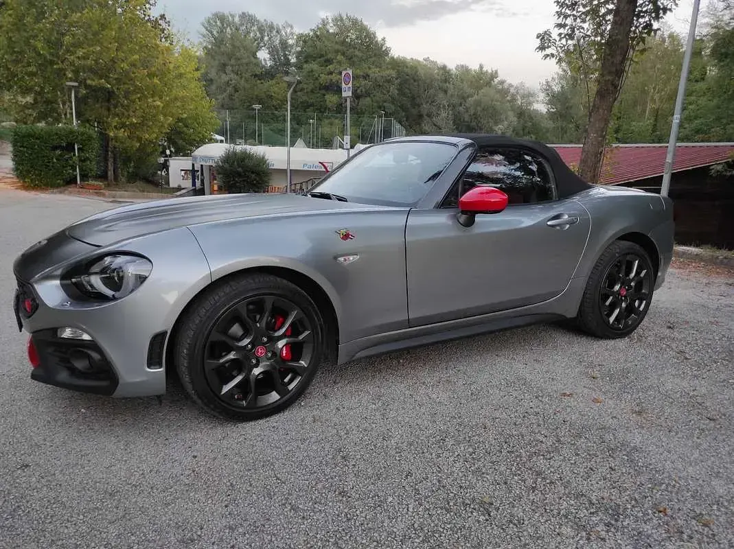 Usata Abarth 124 Spider 170 CV (125 kW) 2017 Grigio Cabrio