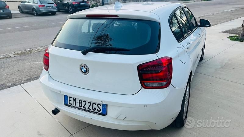 Usata BMW 116 116 CV (85 kW) 2012 Bianco Utilitaria