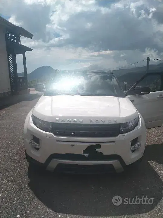 Usata Land Rover Range Rover evoque 2012 Bianco SUV