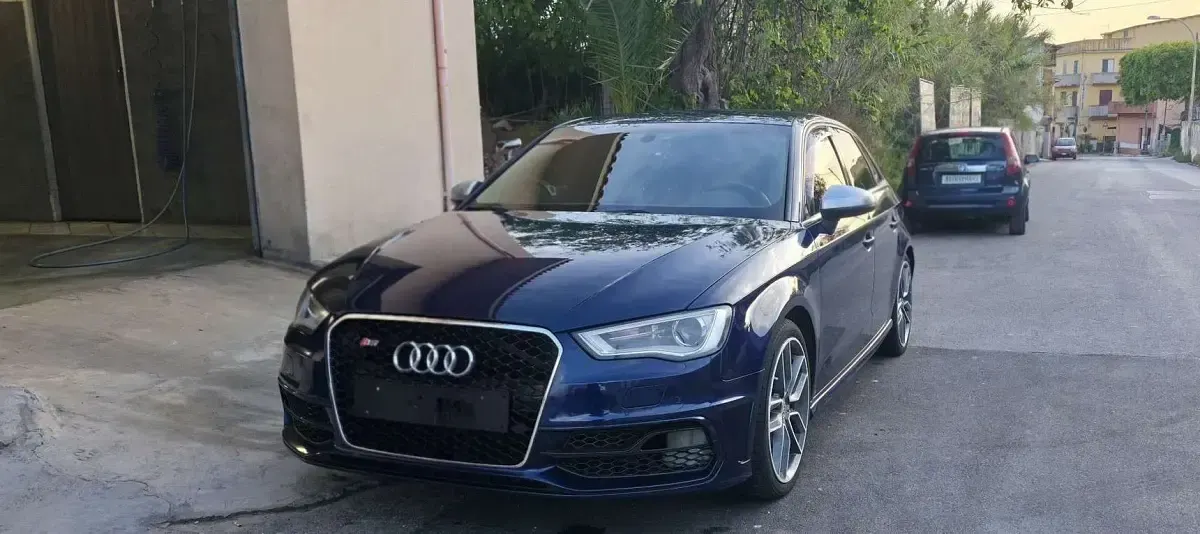 Usata Audi S3 Ambiente 300 CV (220 kW) 2013 Blu Berlina