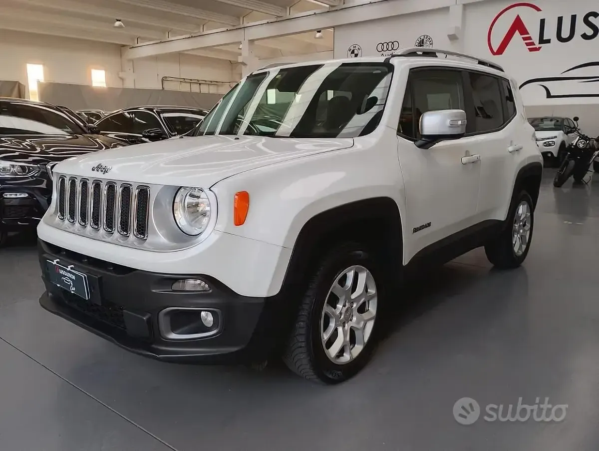 Usata Jeep Renegade Limited 140 CV (102 kW) 2016 Bianco SUV