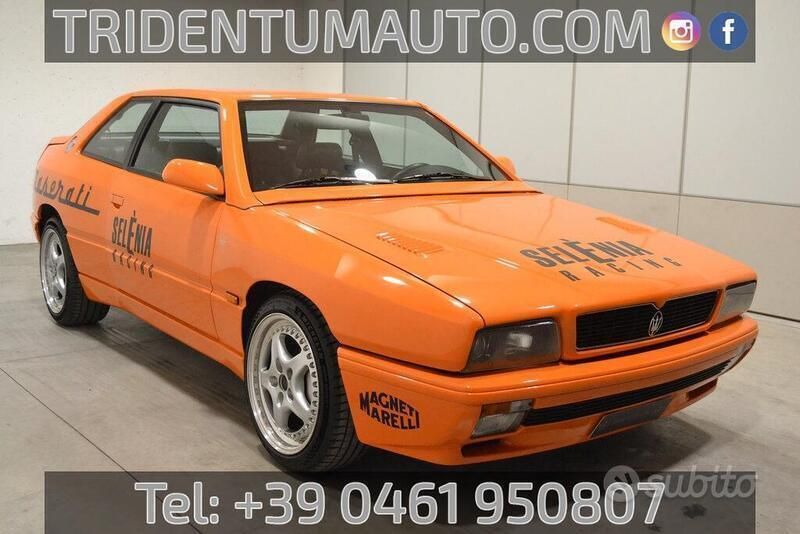 Begagnad Maserati Ghibli 329 HK (241 kW) 1997 Orange Sportkupé