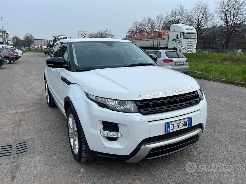 Usata Land Rover Range Rover evoque Pure 190 CV (139 kW) 2013 Bianco SUV