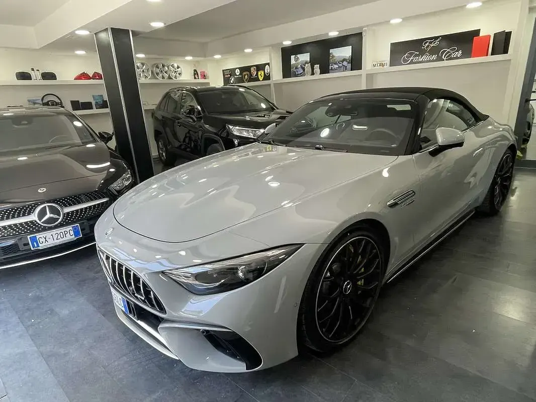 Usata Mercedes SL63 AMG AMG Line Premium Plus 585 CV (430 kW) 2025 Grigio Cabrio