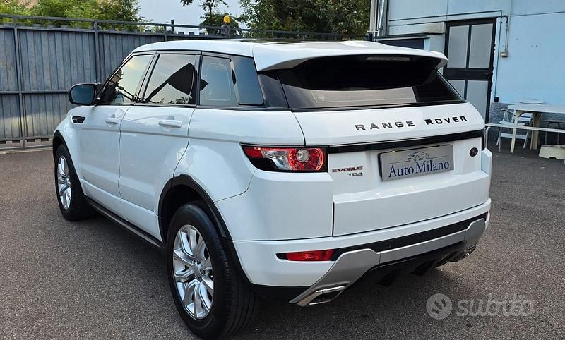 Usata Land Rover Range Rover evoque Dynamic 150 CV (110 kW) 2013 Bianco SUV