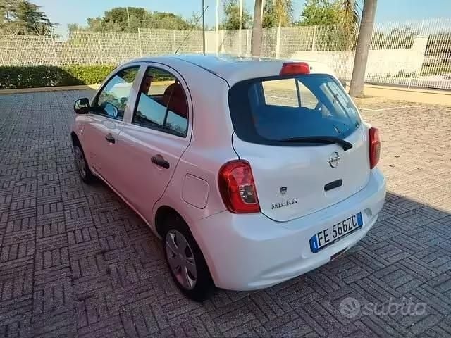 Usata Nissan Micra Tekna 80 CV (58 kW) 2016 Bianco Utilitaria