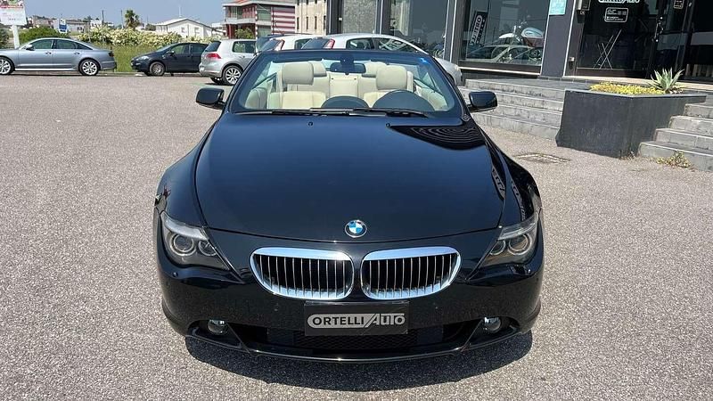 Usata BMW 650 Cabriolet 367 CV (269 kW) 2006 Nero Cabrio