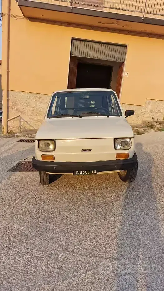Usata Fiat 126 1970 Bianco