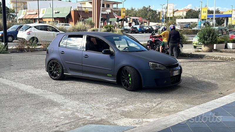 Usata VW Golf V GTI 200 CV (147 kW) 2007 Blu Berlina