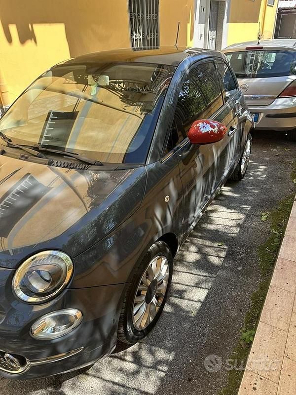 Usata Fiat 500 Lounge 69 CV (50 kW) 2017 Grigio Berlina