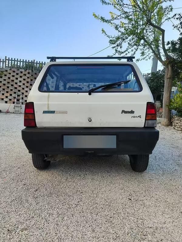 Usata Fiat Panda 2001 Bianco Utilitaria