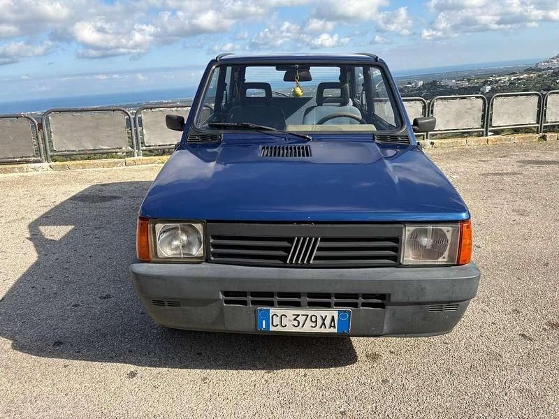 Blu Usata 2002 Fiat Panda Tre volumi | 1350 € (Super prezzo) - Immagine 1/4