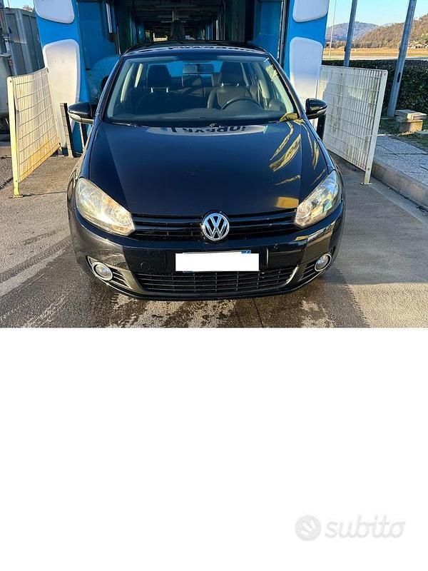 Usata VW Golf 105 CV (77 kW) 2010 Nero Berlina