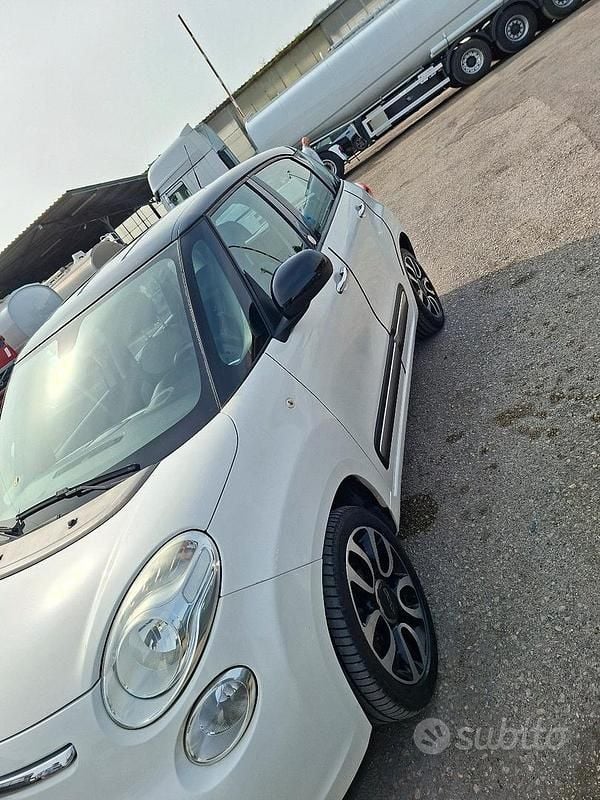 Begagnad Fiat 500L 105 HK (77 kW) 2013 Vit Minibuss