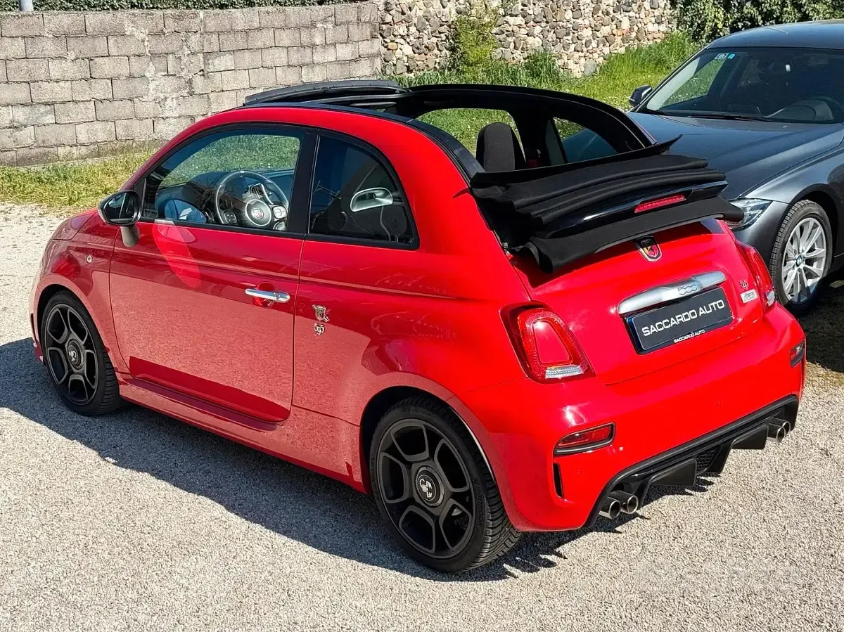 Usata Abarth 595 Pista 160 CV (117 kW) 2019 Rosso Cabrio