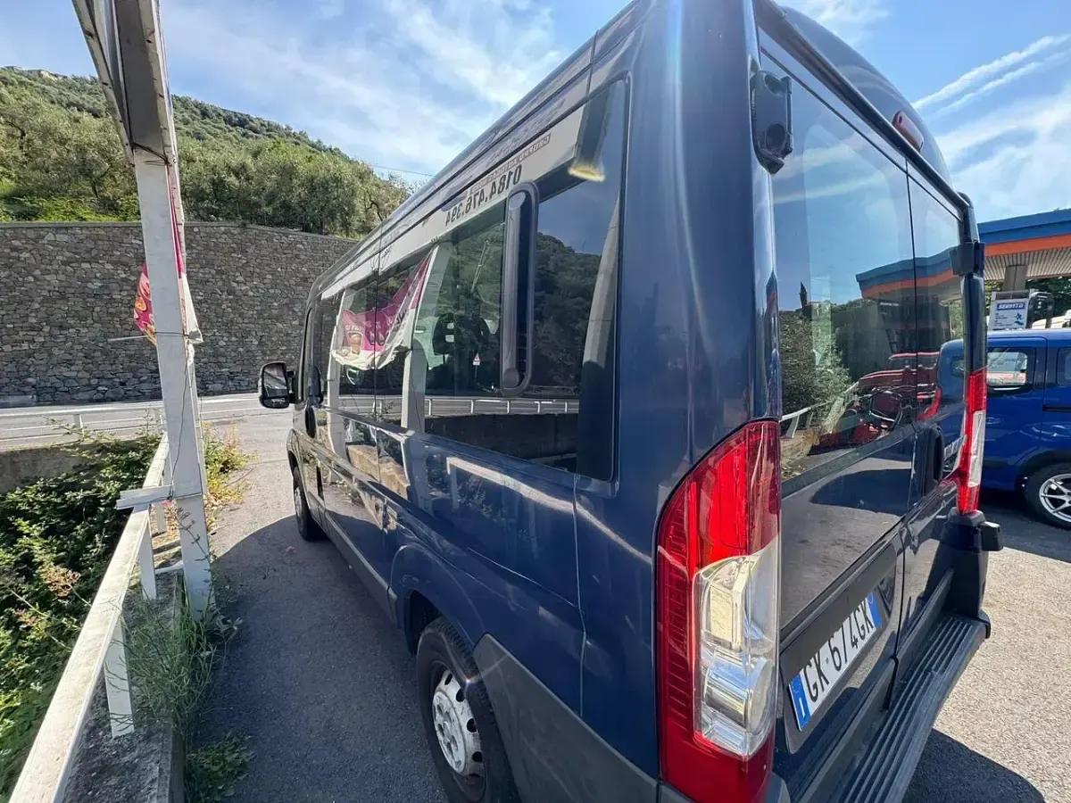 Usata Fiat Ducato 100 CV (73 kW) 2008 Blu Furgone