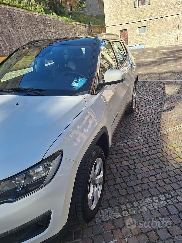 Usata Jeep Compass Longitude 120 CV (88 kW) 2018 Bianco SUV