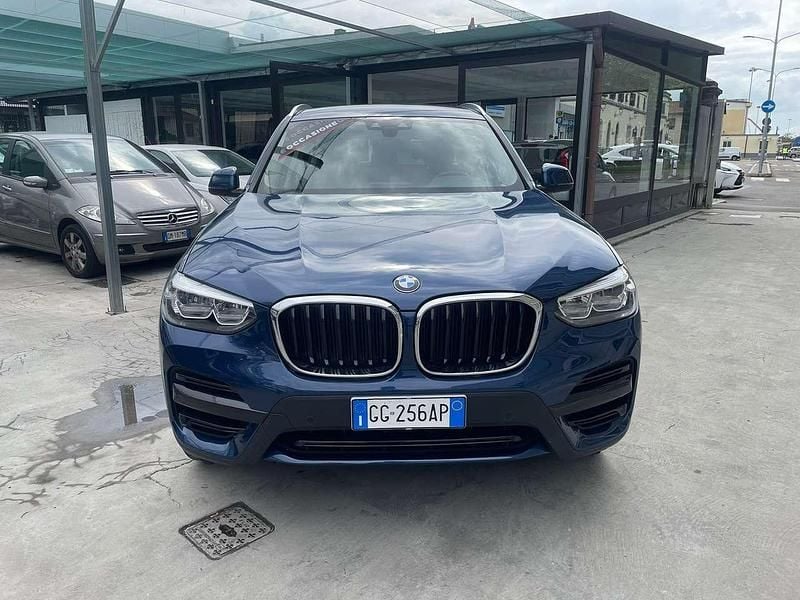 Usata BMW X3 Advantage 184 CV (135 kW) 2021 Blu/azzurro SUV