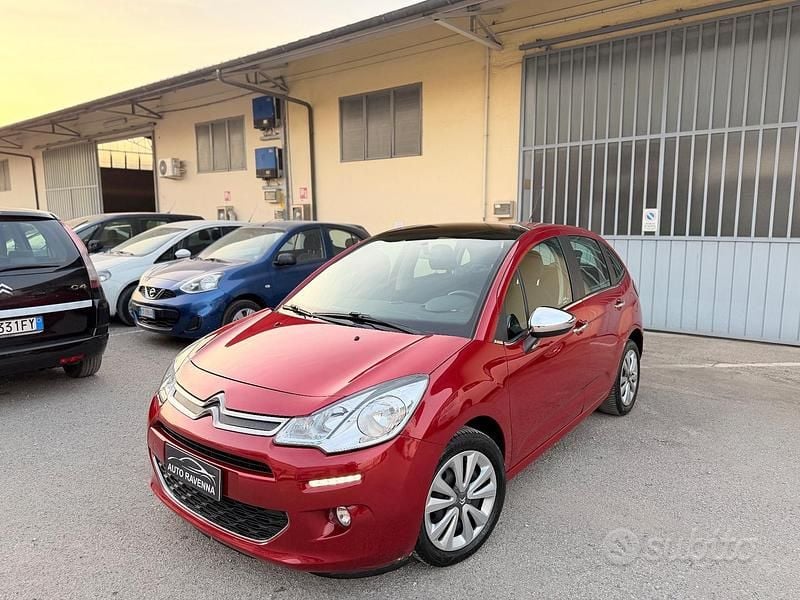 Usata Citroën C3 Exclusive 81 CV (59 kW) 2014 Rosso Berlina