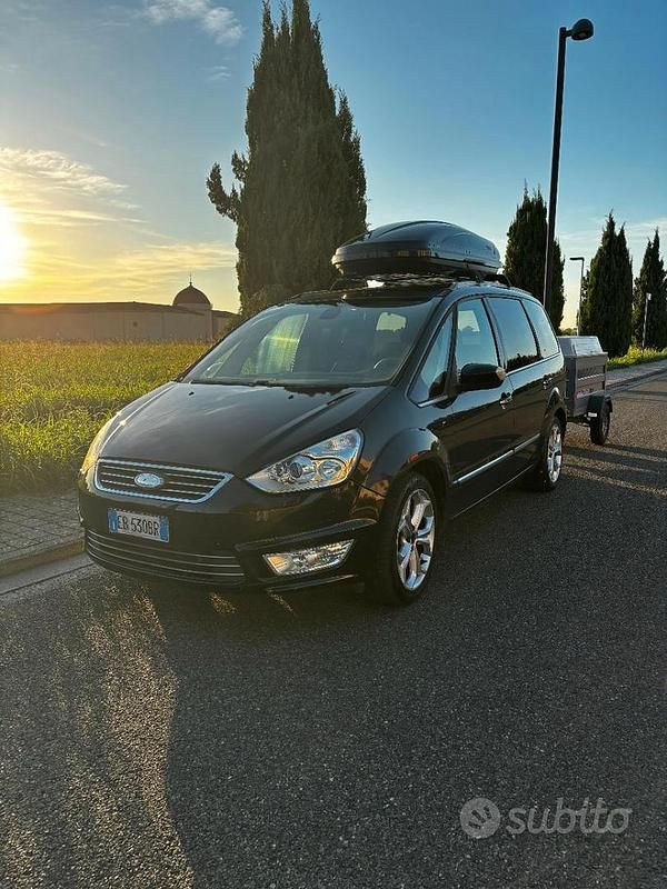 Usata Ford Galaxy Titanium 163 CV (119 kW) 2010 Nero Monovolume