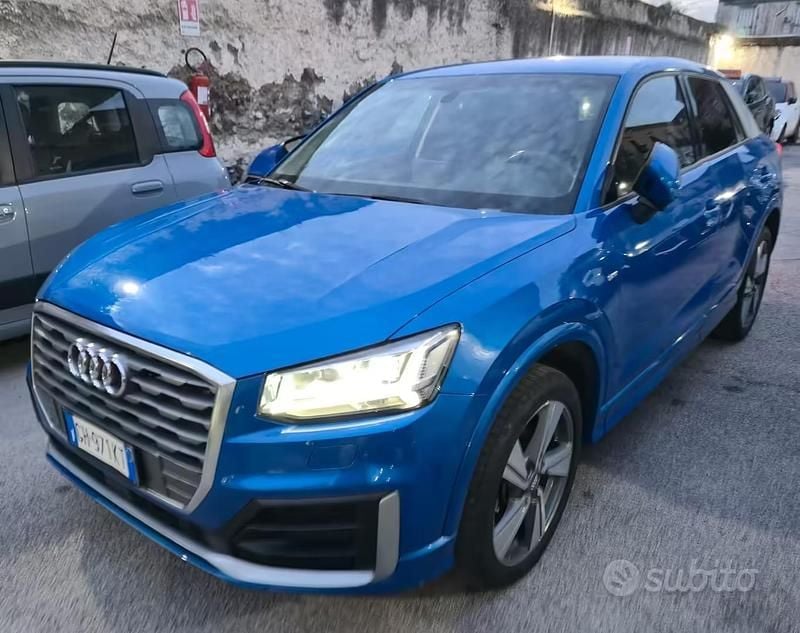 Usata Audi Q2 S-Line 116 CV (85 kW) 2020 Blu SUV