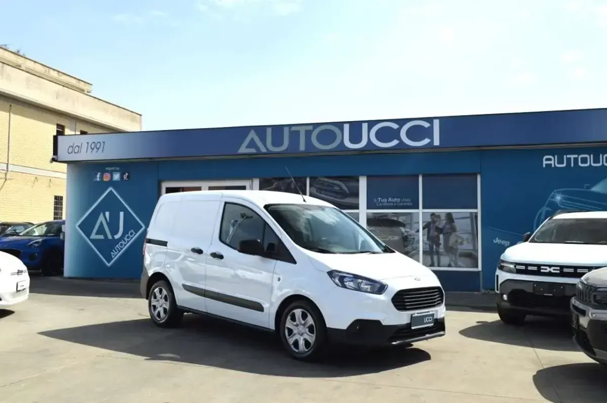 Usata Ford Transit Trend 101 CV (74 kW) 2023 Bianco frozen Furgone