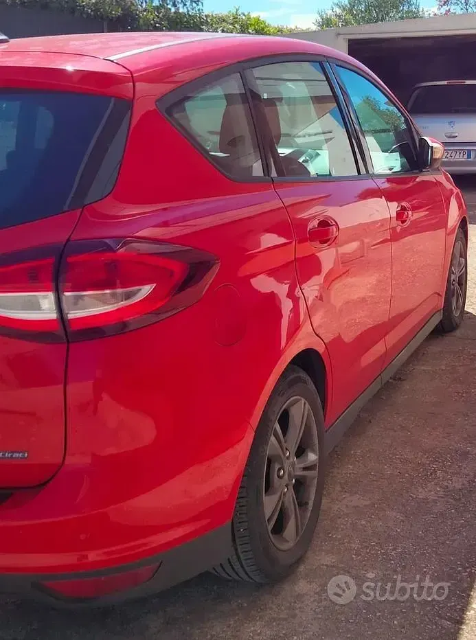 Usata Ford C-MAX Business Edition 120 CV (88 kW) 2018 Rosso Monovolume