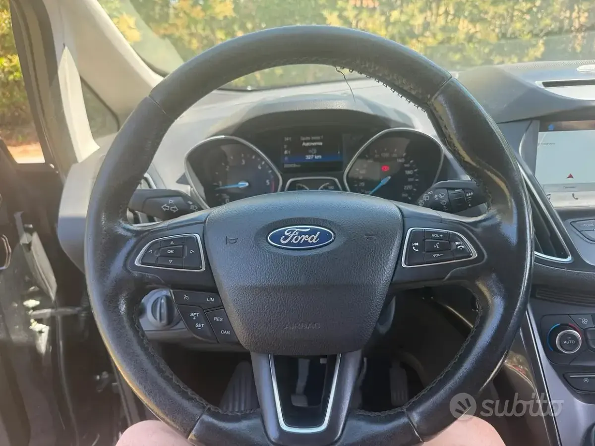 Usata Ford C-MAX Titanium 95 CV (69 kW) 2017 Nero Monovolume