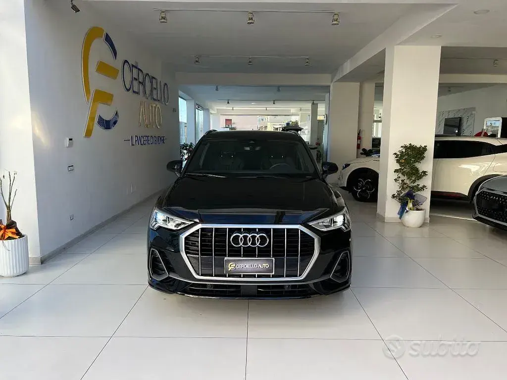 Usata Audi Q3 S-Line 150 CV (110 kW) 2024 Nero metallizzato SUV