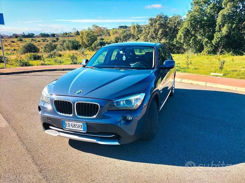 Usata BMW X1 143 CV (105 kW) 2010 Blu SUV