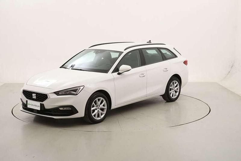 Usata Seat Leon ST Business 90 CV (66 kW) 2023 Bianco Station wagon
