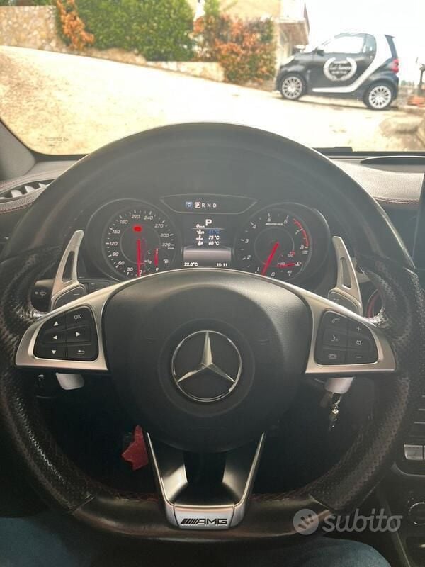 Usata Mercedes CLA45 AMG AMG 381 CV (280 kW) 2016 Bianco Station wagon
