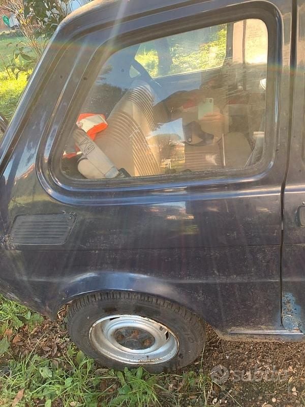 Usata Fiat 126 1970 Blu Utilitaria