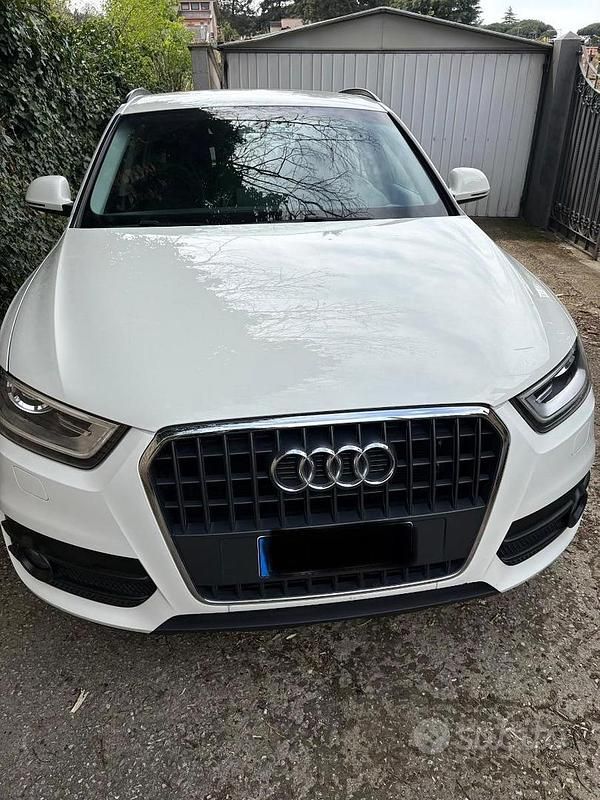 Usata Audi Q3 Advanced Plus 140 CV (102 kW) 2014 Bianco SUV