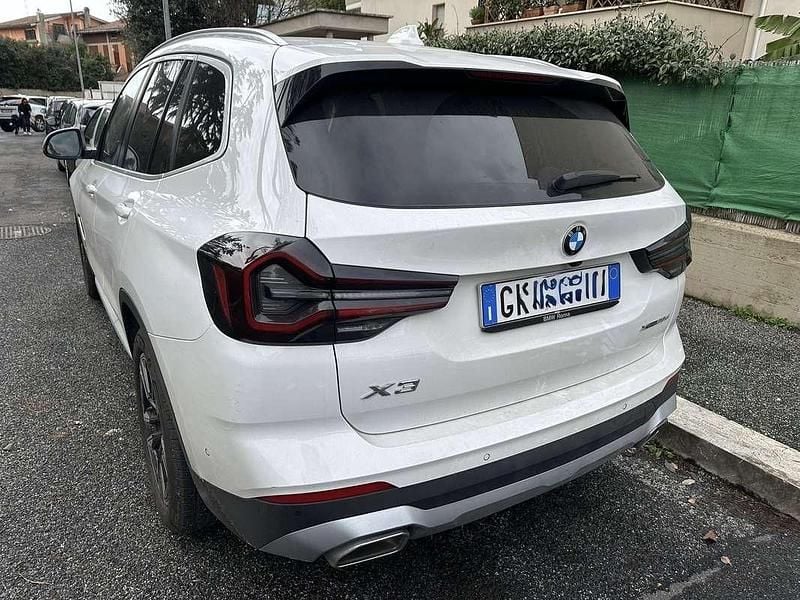 Usata BMW X3 xLine 190 CV (139 kW) 2022 Bianco SUV