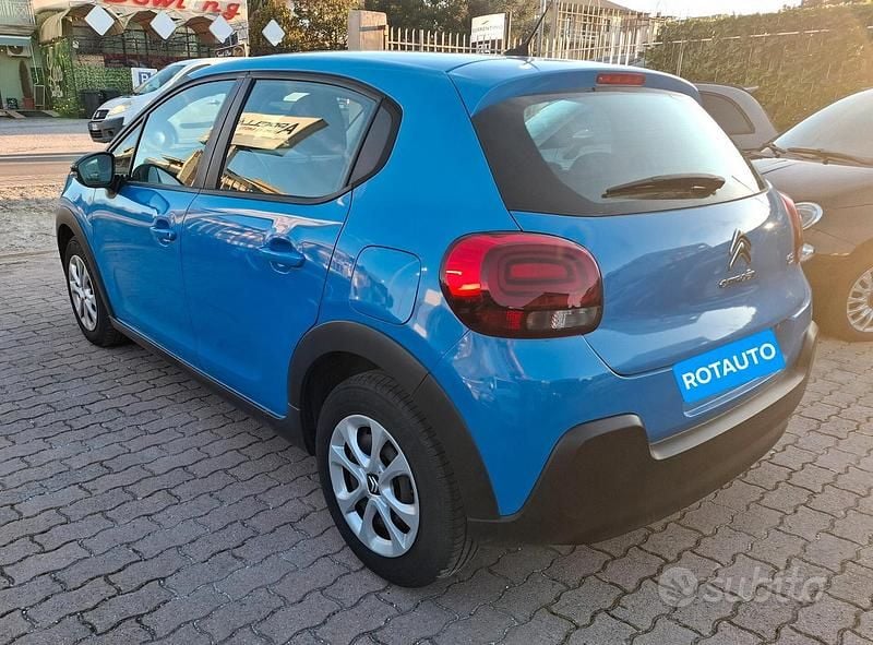 Usata Citroën C3 Feel 75 CV (55 kW) 2018 Blu Utilitaria